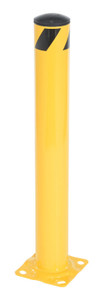 Vestil Steel Pipe Safety Bollard - 36 In. x 4-1/2 In. - Yellow