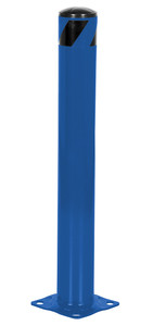 Vestil Steel Pipe Safety Bollard - 36 In. x 4-1/2 In. - Blue