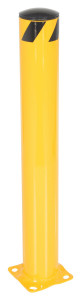 Vestil Steel Pipe Safety Bollard - 42 In. x 5-1/2 In. - Yellow