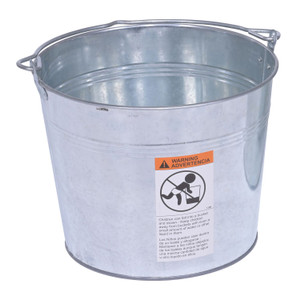 Vestil Galvanized Steel Bucket - 3-1/4 Gallon