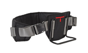 Vestil Ergonomic Package Cary Belt - Black