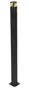 Vestil Steel Pipe Safety Bollard - 62 In. x 4-1/2 In. - Black