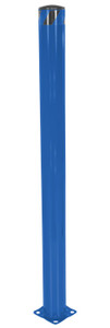 Vestil Steel Pipe Safety Bollard - 62 In. x 4-1/2 In. - Blue