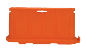 Vestil Polyethylene Stackable Barricade - 76-1/2 In. x 16 In. x 36 In. - Orange