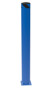 Vestil Steel Pipe Safety Bollard - 62 In. x 6-1/2 In. - Blue