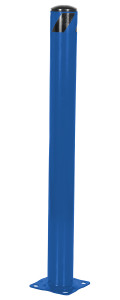 Vestil Steel Pipe Safety Bollard - 42 In. x 4-1/2 In. - Blue