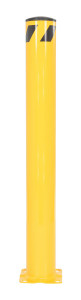 Vestil Steel Pipe Safety Bollard - 48 In. x 5-1/2 In. - Yellow