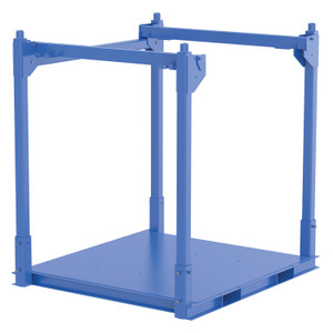 Vestil Steel Bulk Bag Lifter - 61-1/8 In. Height 1000 lb - Blue