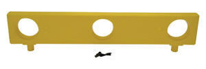 Vestil Polyethylene With UV Stabilizer Barricade Height Extension - 70 In. x 4-3/4 In. x 15-1/8 In. - Yellow