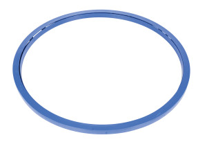 Vestil Steel Manual Carousel - 48 In. Diameter 4000 lb - Blue