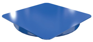 Vestil Steel - 30 In. Carousel, 4K , Square Smooth Top Plate - Blue
