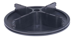 Vestil Plastic Bollard Cap Replacement For Schedule - 10 Steel 8.55 In. Pipe - Black