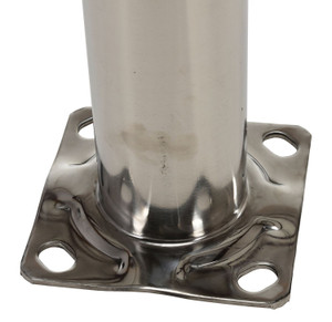 Vestil Stainless Steel Pipe Safety Bollard - 36 In. x 4-1/2 In. - Silver