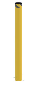 Vestil Steel Pour In Place Bollard - 62 In. x 6-1/2 In. - Yellow