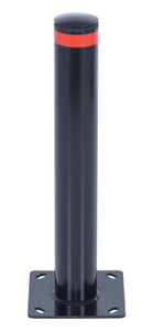 Vestil Steel - 24 In. x 3.5 In. Pipe Safety Bollard Garage - Black