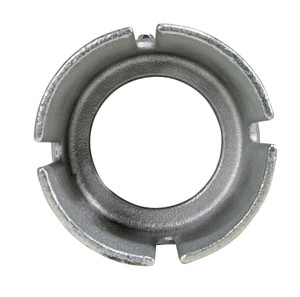 Vestil Cast Steel Bollard Chain Cap Retro-Fit - 4-1/2 In. - Silver