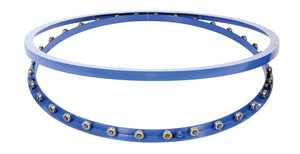 Vestil Steel Manual Carousel - 48 In. Diameter 6000 lb - Blue