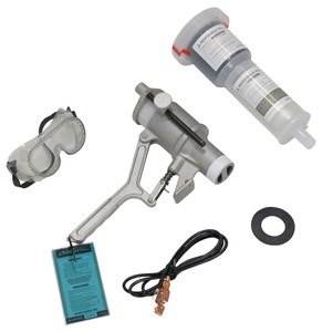 Vestil Aerosol Can Crusher - 2 In. Bung - Silver