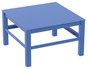 Vestil Factory Installed Steel Elevated Bases for Carousels - 40 In. x 24 In. 6000 lb - Blue