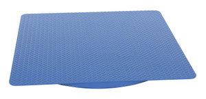 Vestil Steel - 48 In. Carousel, 6K , Square Tread Top Plate - Blue
