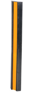 Vestil Rubber Extruded Bumper Stop - 36 In. x 5-1/2 In. x 1-1/4 In. - Black