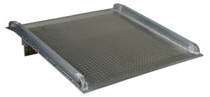 Vestil Aluminum Truck Dock Board - 60 In. x 48 In. 15000 lb - Silver