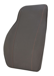 Vestil Fabric Back Support Cushion - 5 In. x 17 In. x 22 In. - Black