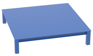 Vestil Factory Installed Steel Elevated Bases for Carousels - 60 In. x 12 In. 6000 lb - Blue