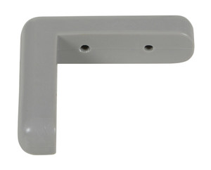 Vestil Rubber Corner Guard - 20 Pieces 7/8 In. - Gray
