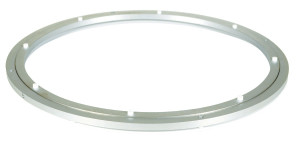 Vestil Aluminum Mini Carousels - 24 In. Diameter 500 lb - Silver