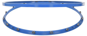 Vestil Steel Manual Carousel - 48 In. Diameter 2000 lb - Blue