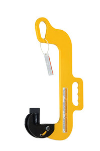 Vestil Steel Overhead Coil Hook - 6 In. 1000 lb - Yellow