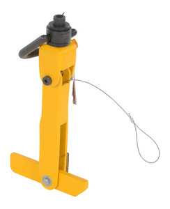 Vestil Steel Reel Lifter - 2-1/2 In. to 4 In. Core Diameter 3000 lb - Yellow