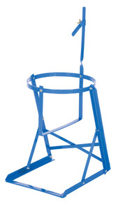 Vestil Steel Manual Pail Tipper - 70 lb - Blue