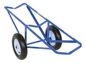 Vestil Portable Carpet Dolly with Pneumatic Wheels - 61 In. x 26 In. x 20 In. 500 lb - Blue