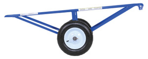 Vestil Portable Carpet Dolly with Pneumatic Wheels - 61 In. x 26 In. x 20 In. 500 lb - Blue