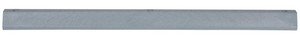 Vestil Recycled Plastic Car Stop - 72 In. x 6 In. x 4 In. - Gray