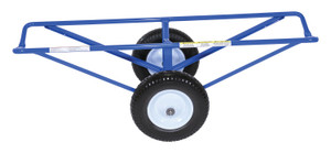 Vestil Portable Carpet Dolly with Foam Filled Wheels - 61 In. x 26 In. x 20 In. 500 lb - Blue