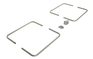 Vestil Galvanized Steel Cargo Bar Hoops for CB Series - 1 In. Projection