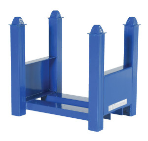 Vestil Steel Stackable Bar Cradle - 22 In. 3700 lb - Blue