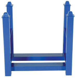 Vestil Steel Stackable Bar Cradle - 22 In. 5600 lb - Blue