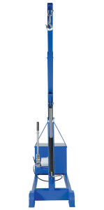 Vestil Steel Counter Balance Floor Crane - 2000 lb - Blue