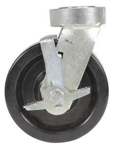 Vestil Phenolic Swivel With Brake Caster - 8 In. Diameter x 3 In. Width 2500 lb - Black/Silver