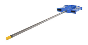Vestil Steel Fork Mounted Rug Ram Boom - 144 In. 1800 lb - Blue/Silver