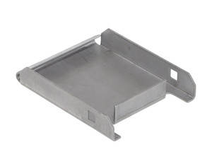 Vestil Steel Caster Pad - 4 In. x 4-1/2 In. Top Plate - Gray