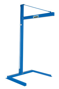 Vestil Steel Mini Overhead Cantilever Jib - 2000 lb - Blue