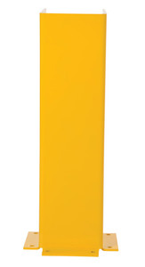 Vestil Steel Gantry and Jib Column Guard Protector - 42 In. - Yellow