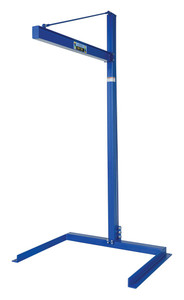 Vestil Steel Mini Overhead Cantilever Jib - 300 lb - Blue