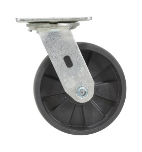 Vestil Glass Filled Nylon Swivel Caster - 6 In. Diameter x 2 In. Width 1200 lb - Black