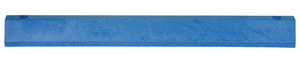 Vestil Recycled Plastic Car Stop - 48 In. x 6 In. x 4 In. - Blue
